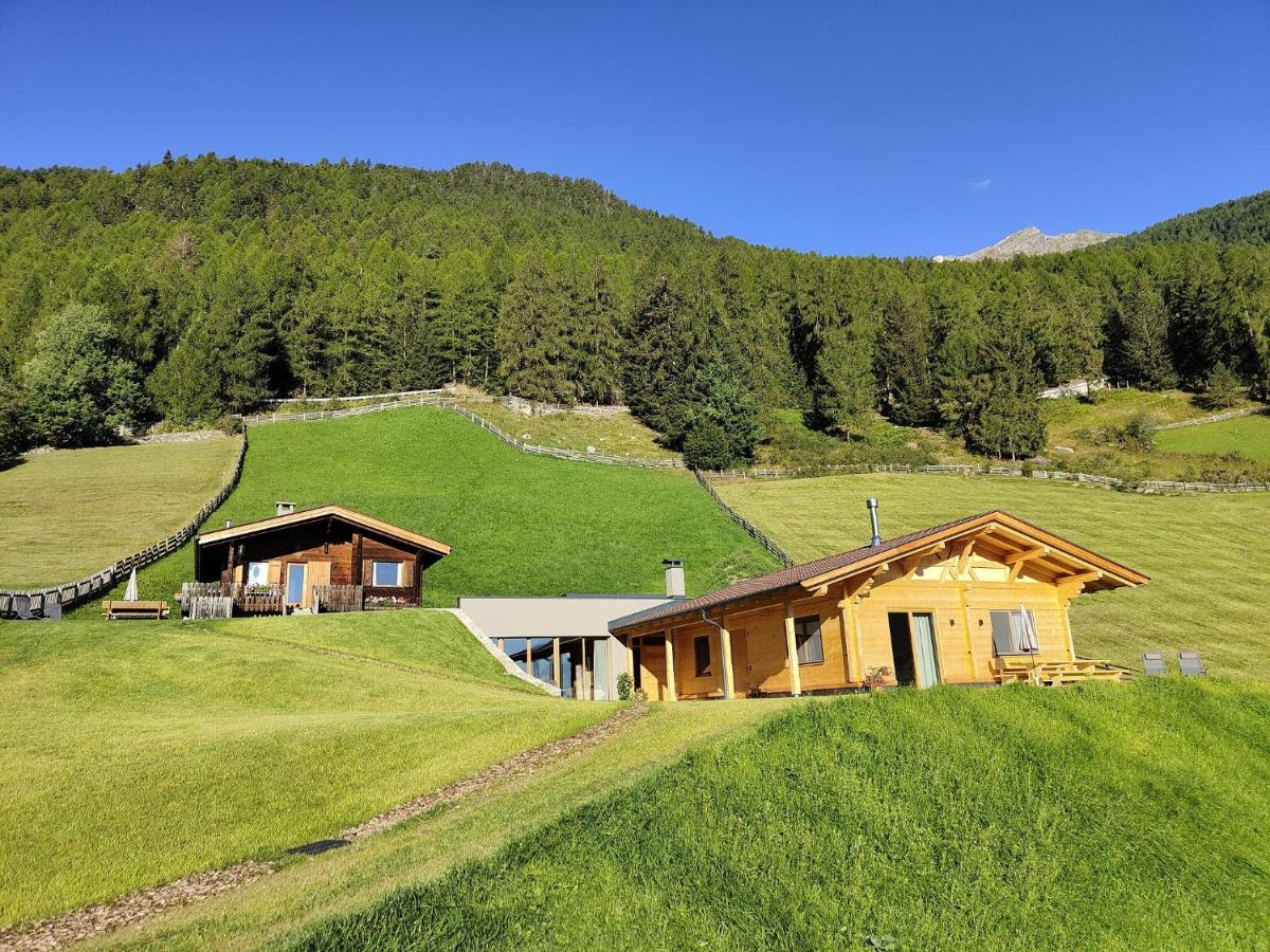 Villa Ferienhütte Premstlahof Martell Exterior foto