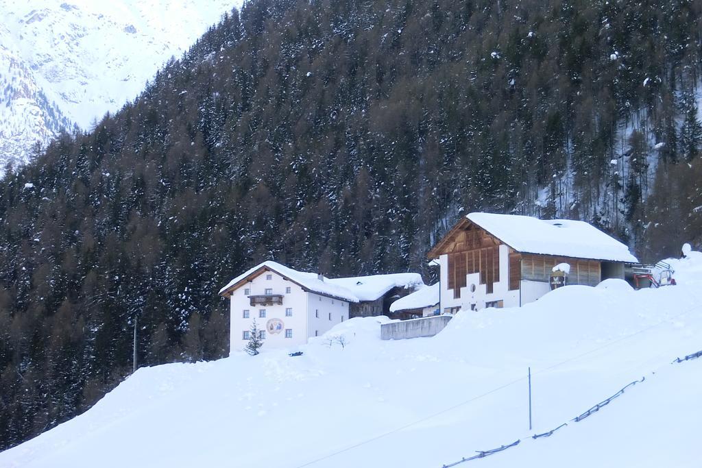 Villa Ferienhütte Premstlahof Martell Exterior foto