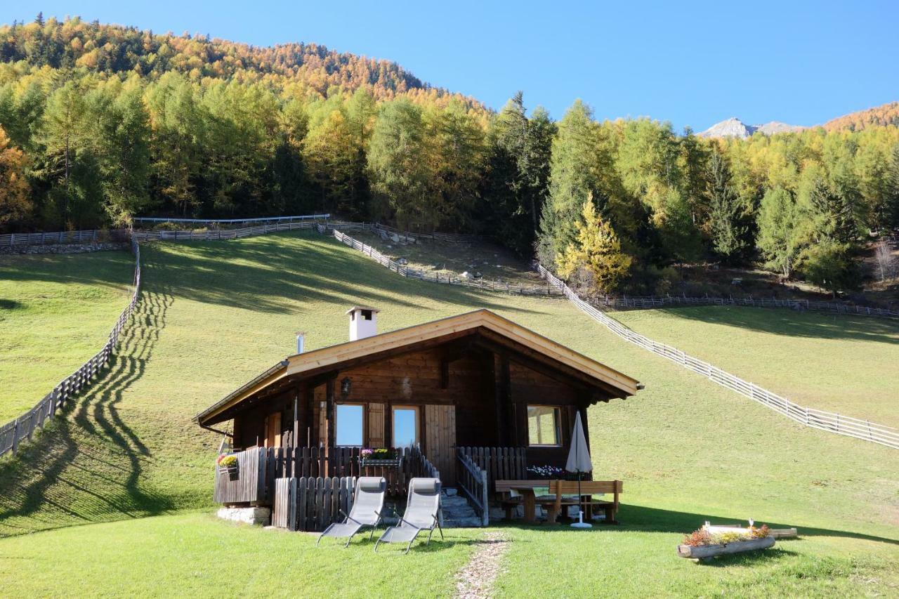 Villa Ferienhütte Premstlahof Martell Exterior foto