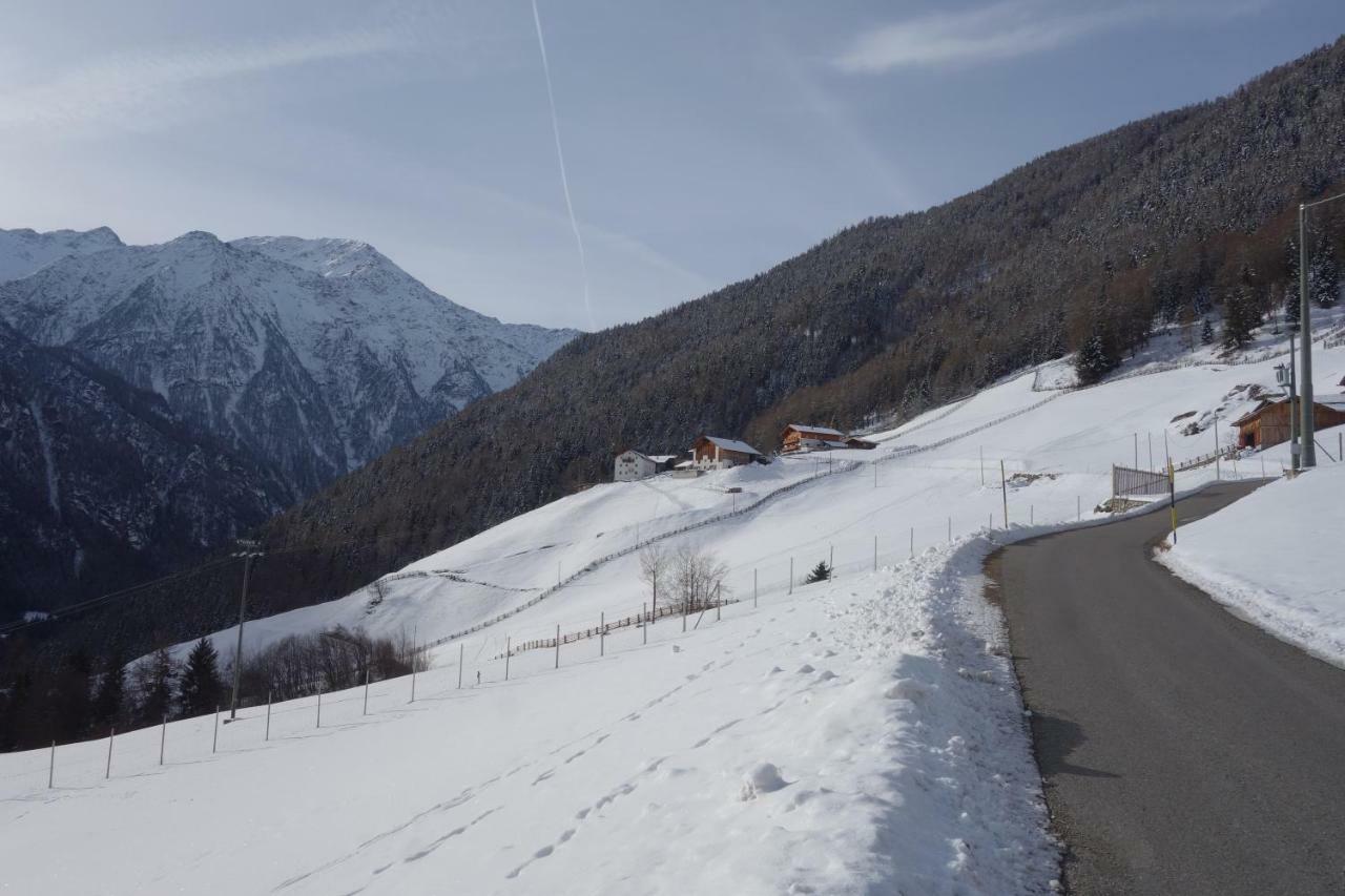 Villa Ferienhütte Premstlahof Martell Exterior foto